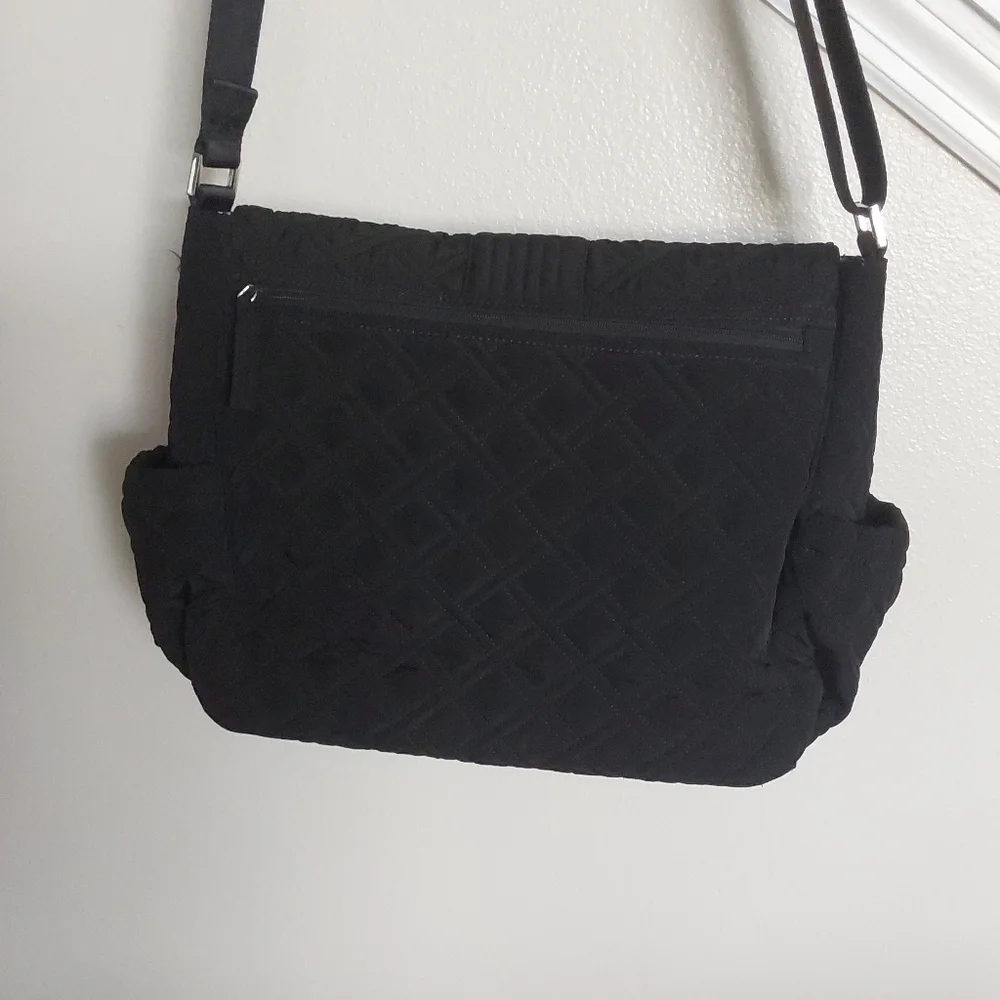 Vera BRADLEY BLACK‎ QUILTED MULTIFUNCTIONAL NWOT BABY DIAPER BAG